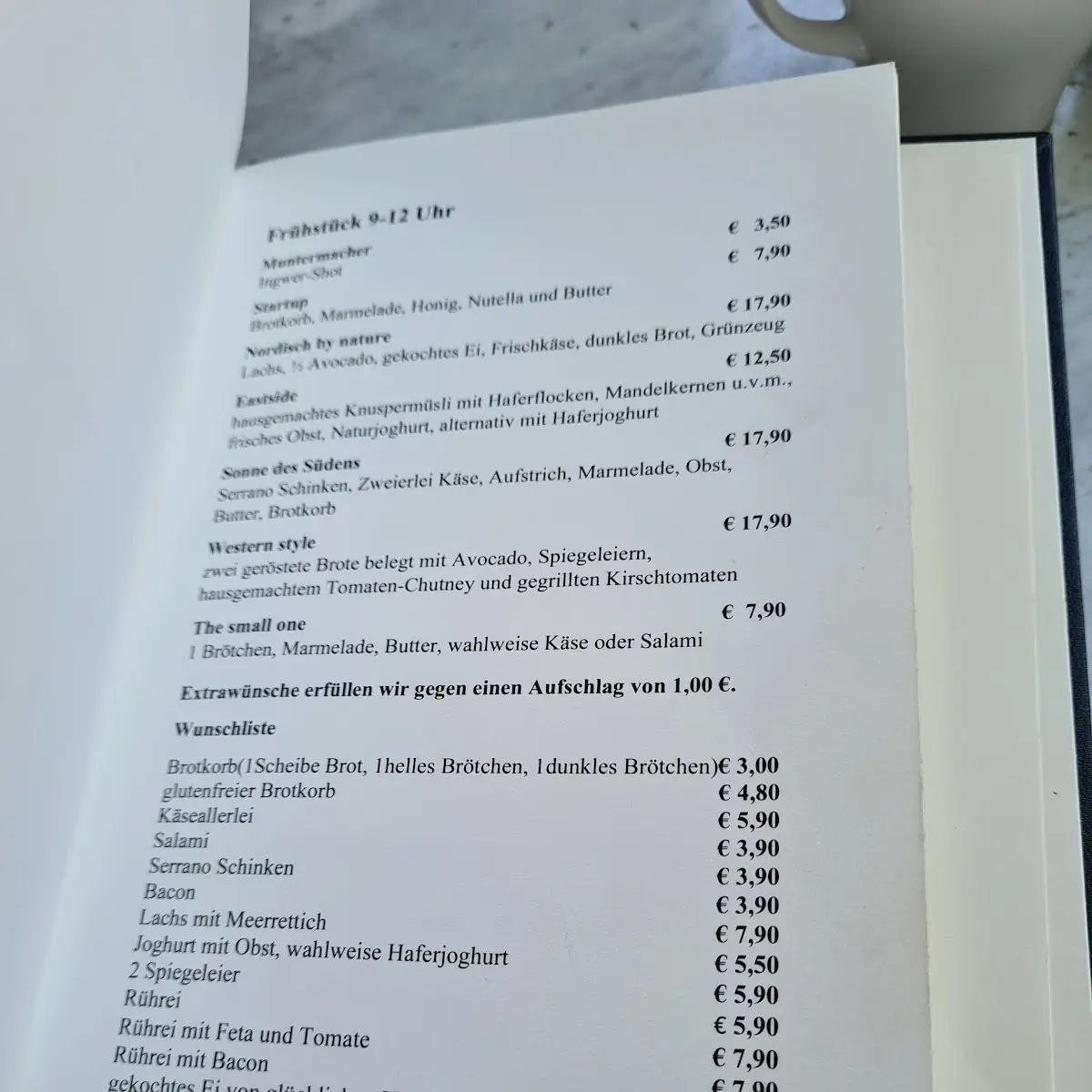 Speisekarte photo 4