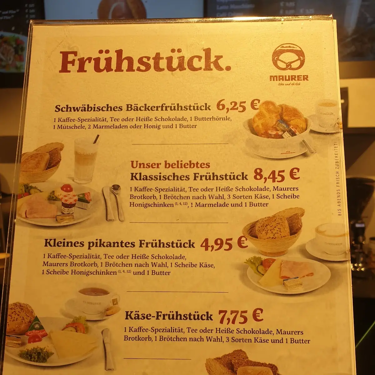 Speisekarte photo 1