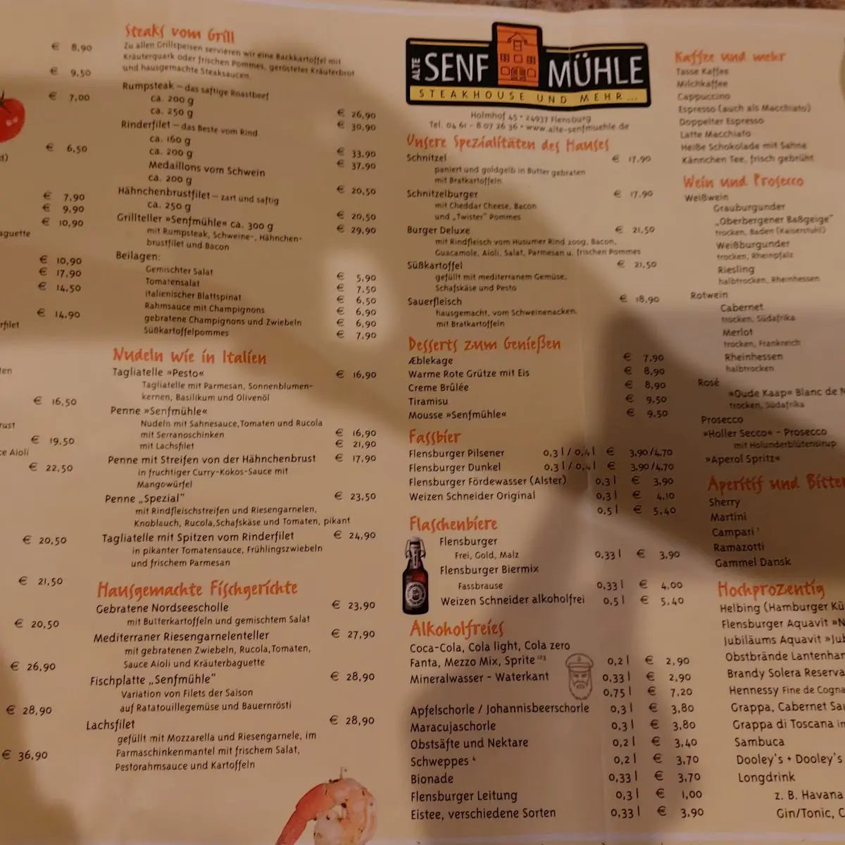 Speisekarte photo 1
