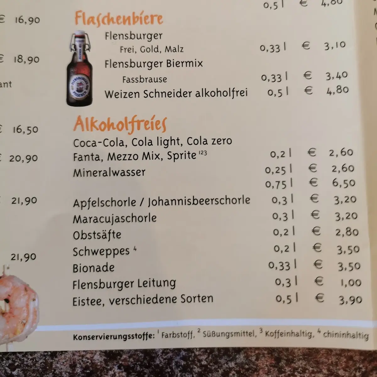 Speisekarte photo 3