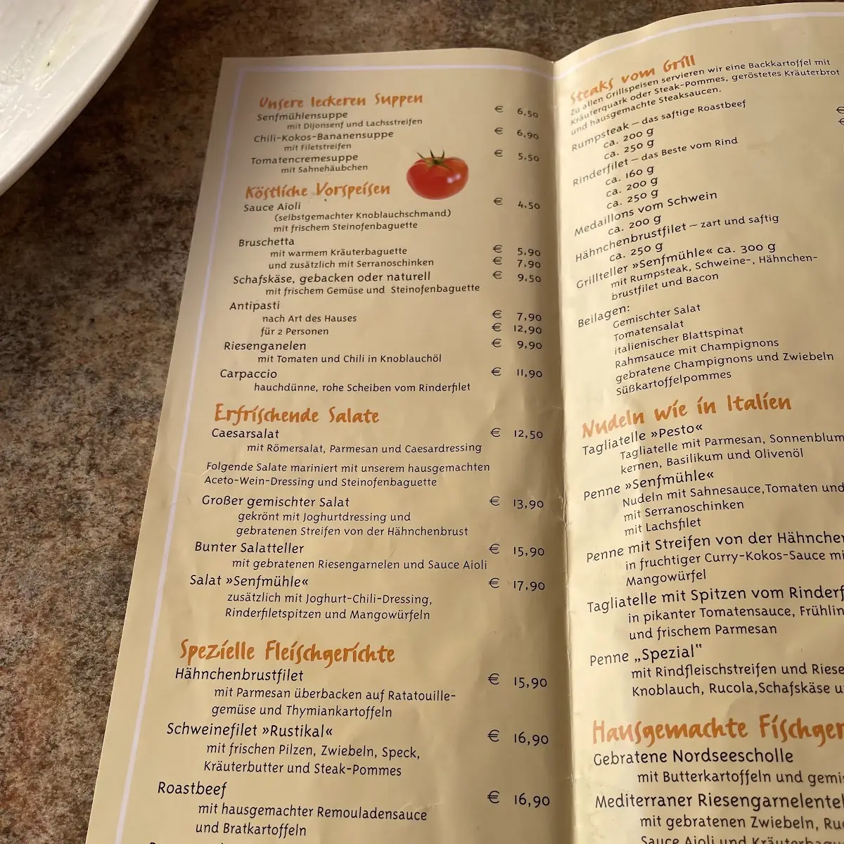 Speisekarte photo 8