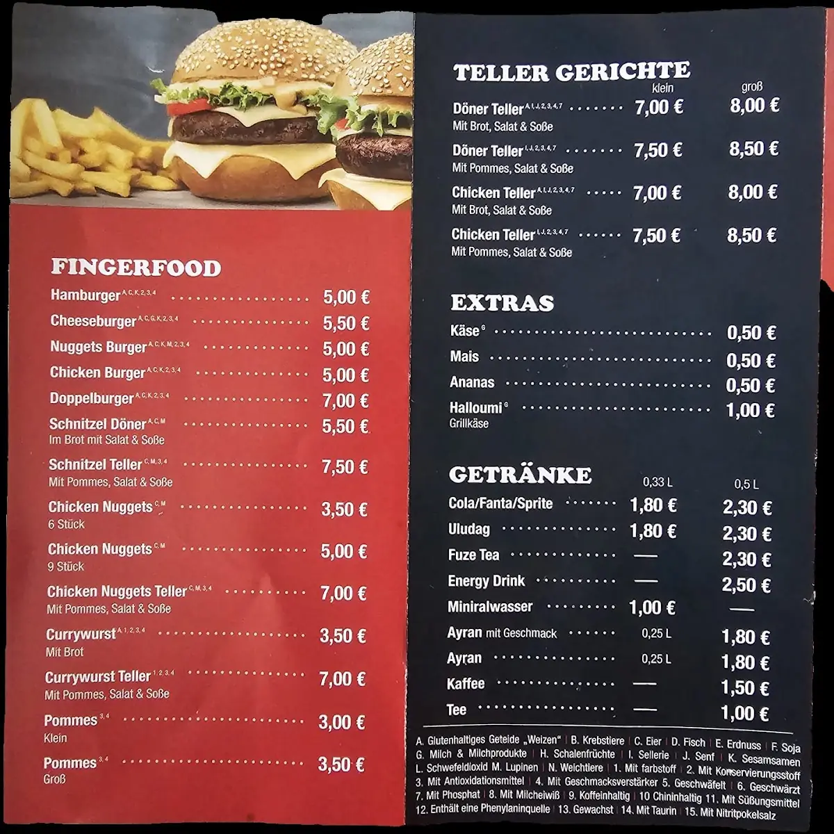 Speisekarte photo 1