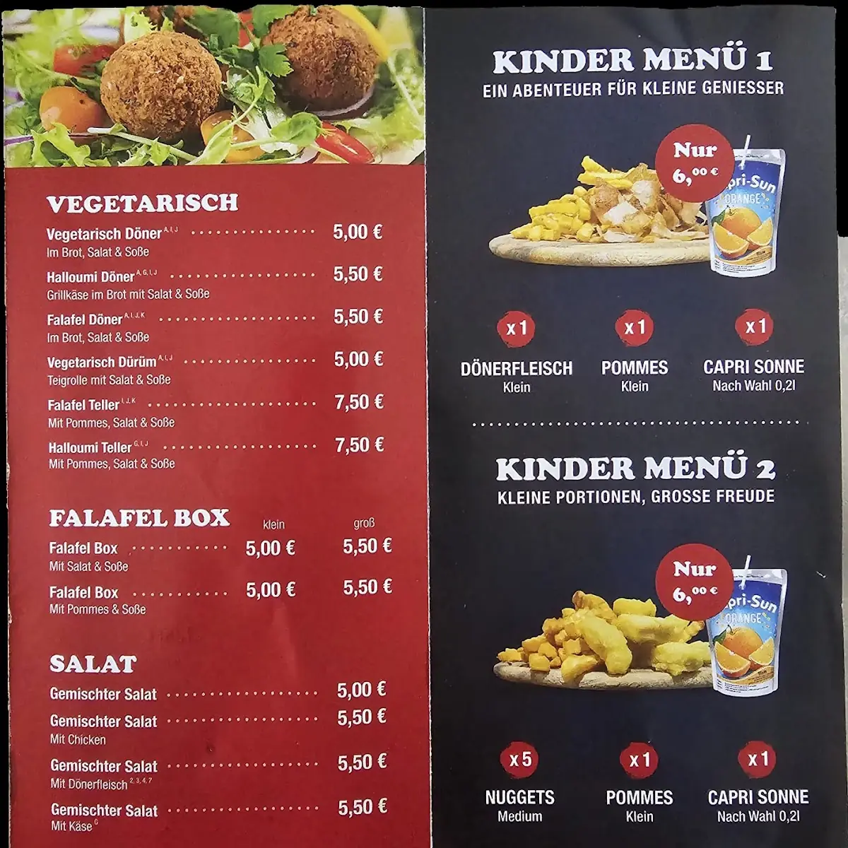Speisekarte photo 2