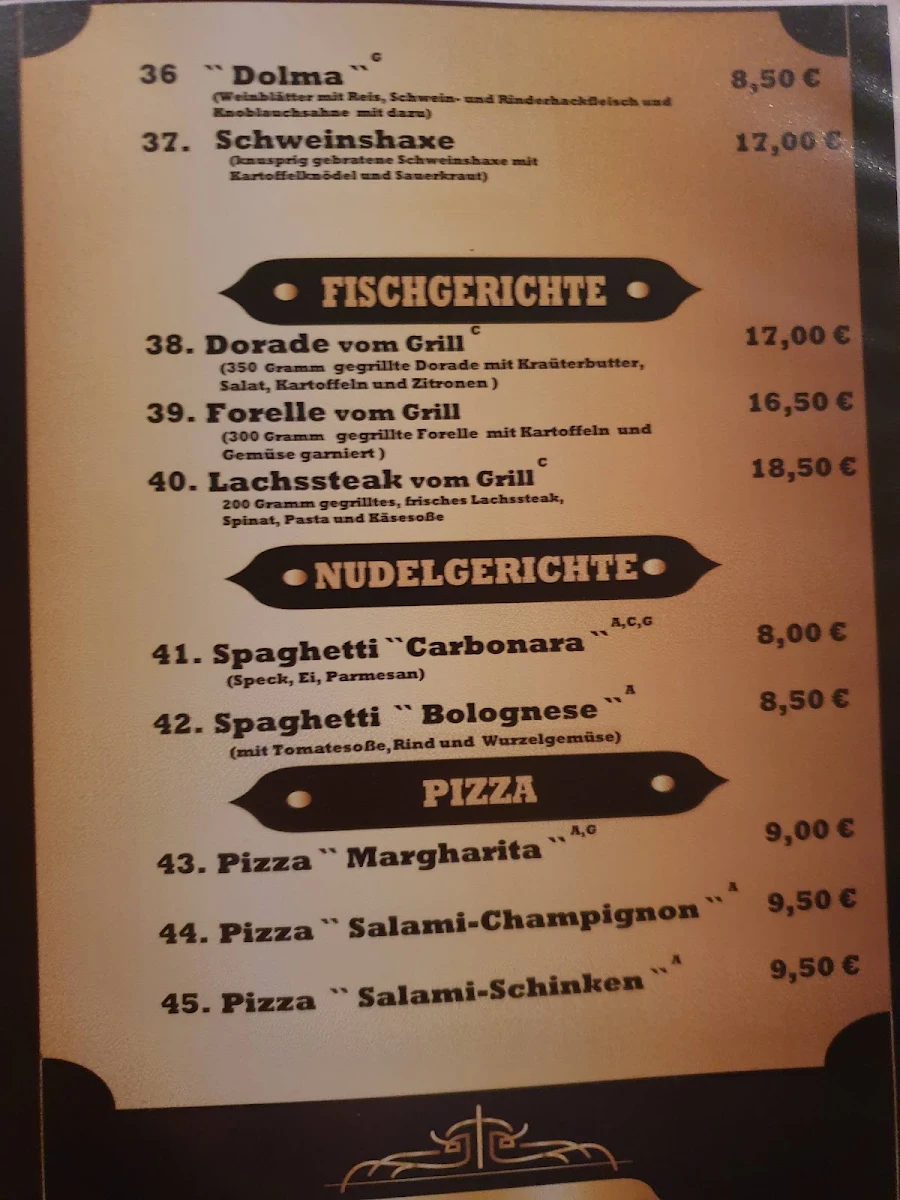 Speisekarte photo 8