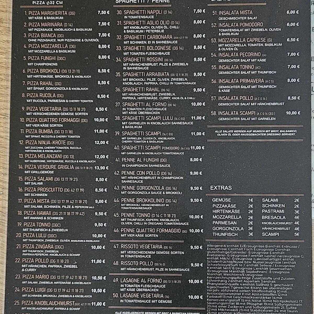Speisekarte photo 3