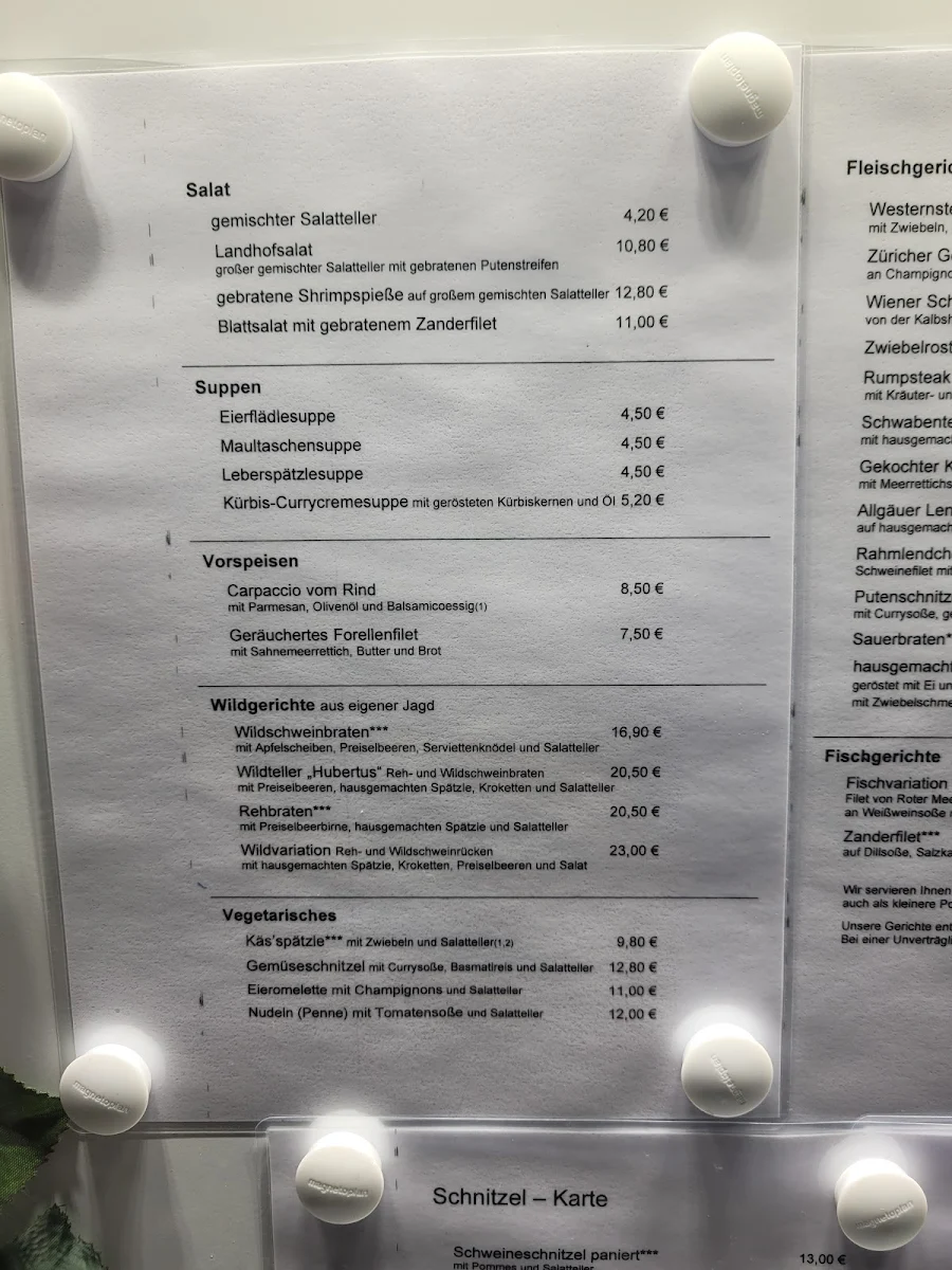 Speisekarte photo 3