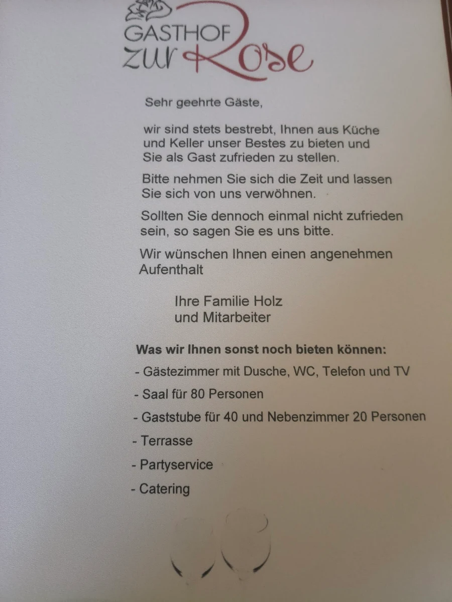 Speisekarte photo 4