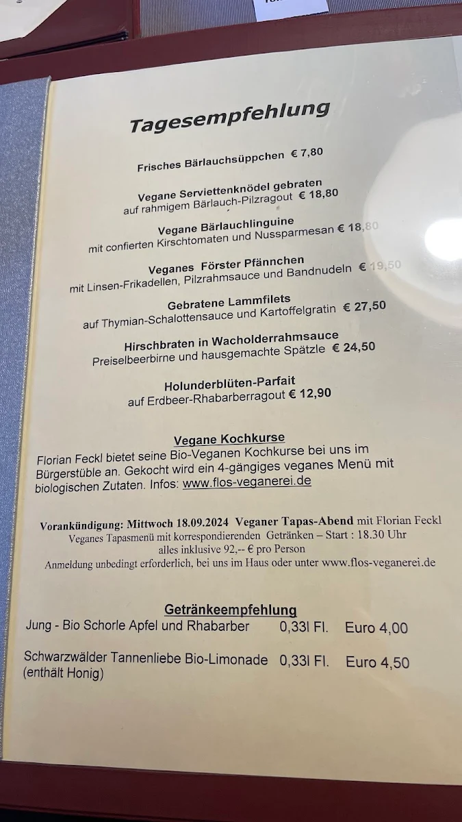 Speisekarte photo 9