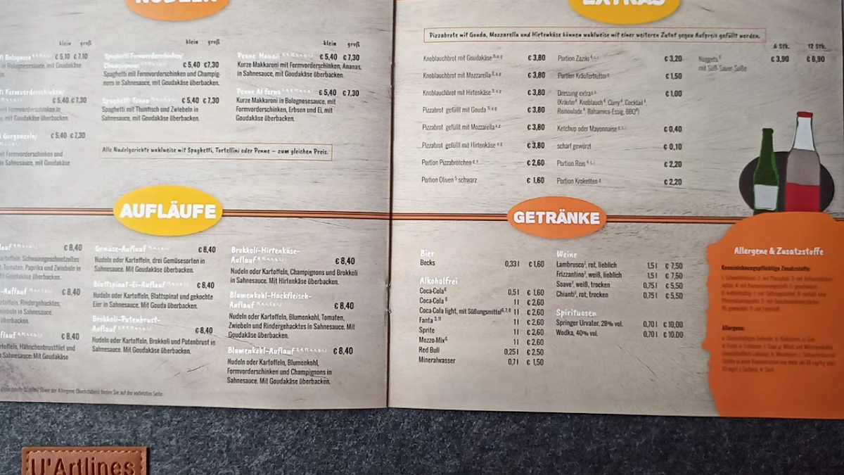 Speisekarte photo 4