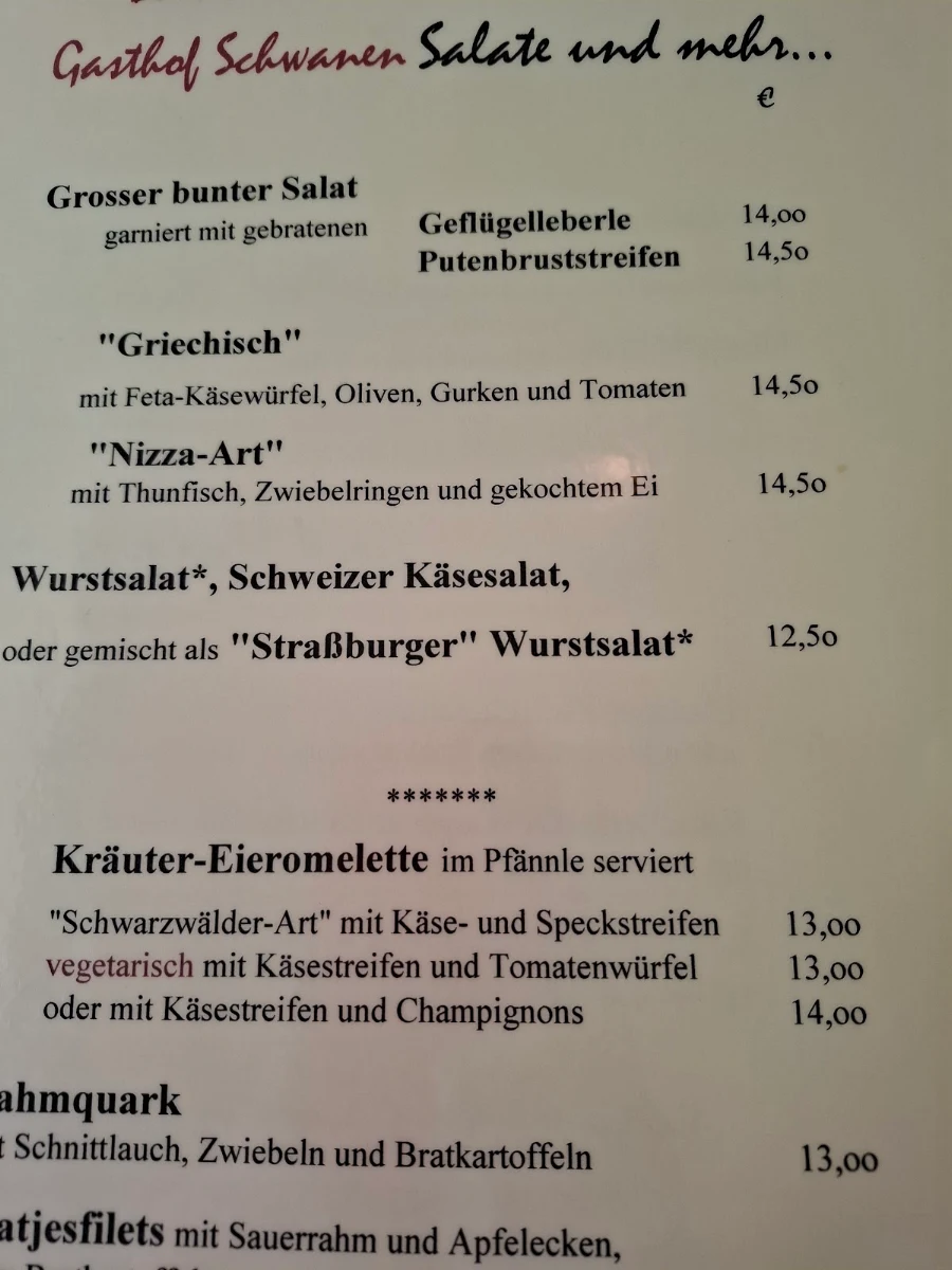 Speisekarte photo 1
