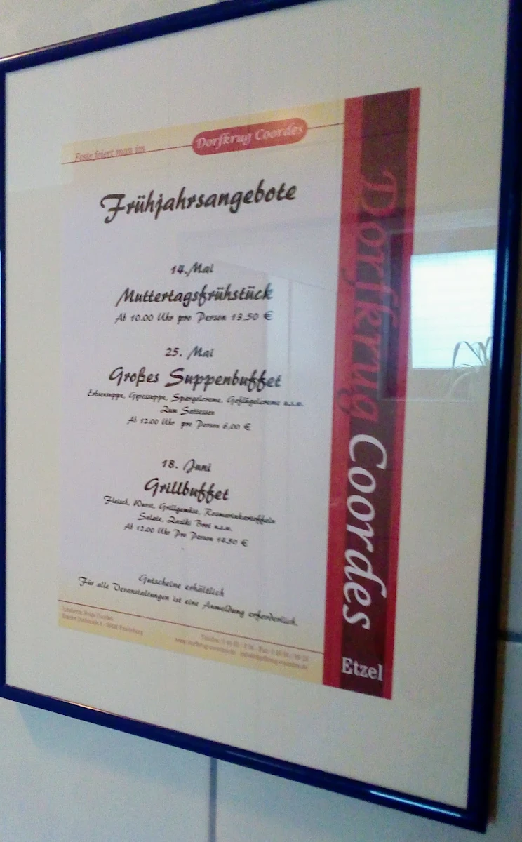 Speisekarte photo 1