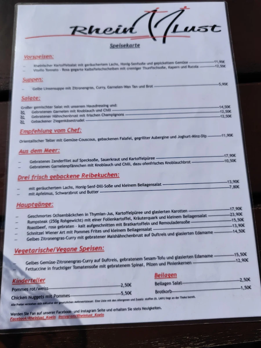 Speisekarte photo 3