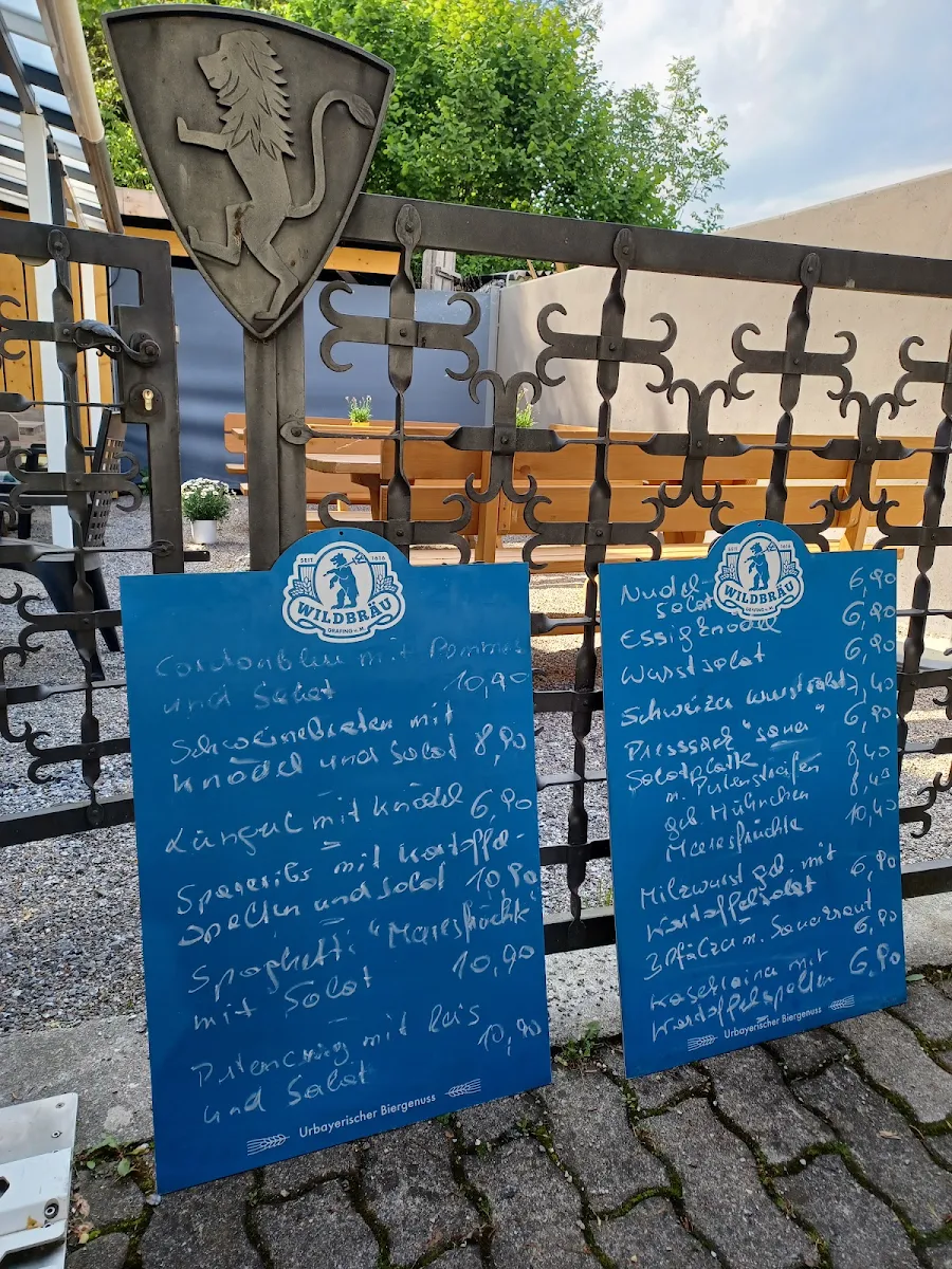 Speisekarte, Restaurant Hexenhäusl