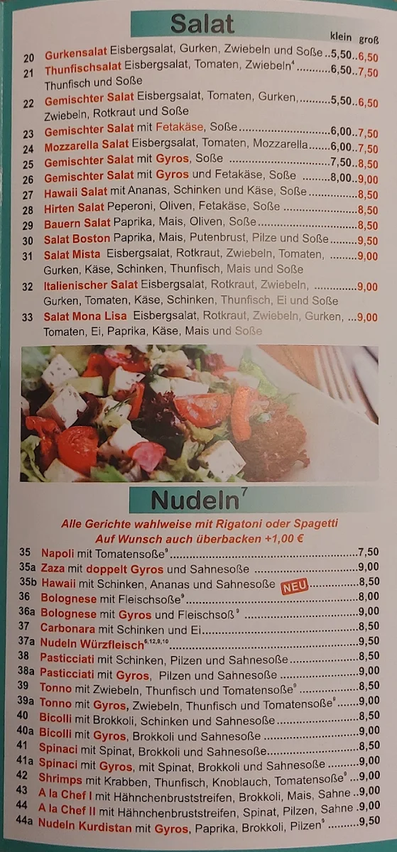 Speisekarte photo 6