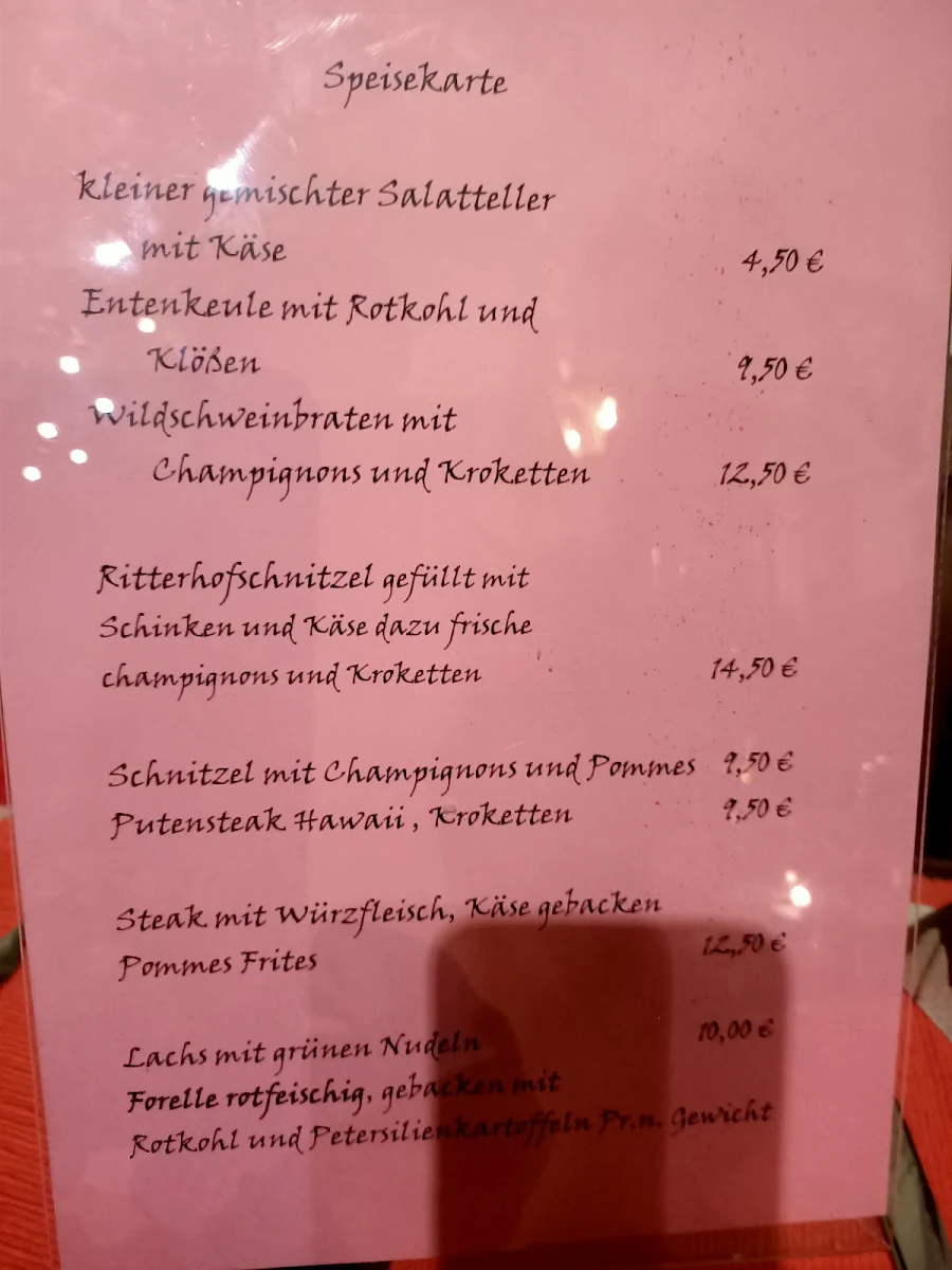 Speisekarte photo 1