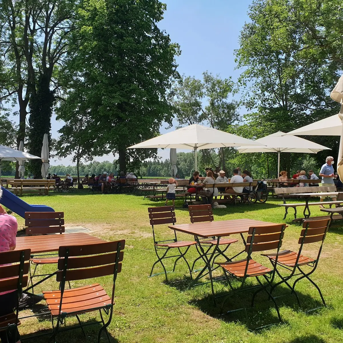 Atmosphäre, Kämper Bräu Biergarten