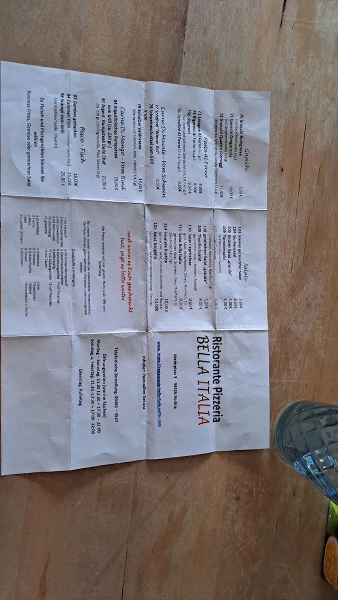 Speisekarte photo 3