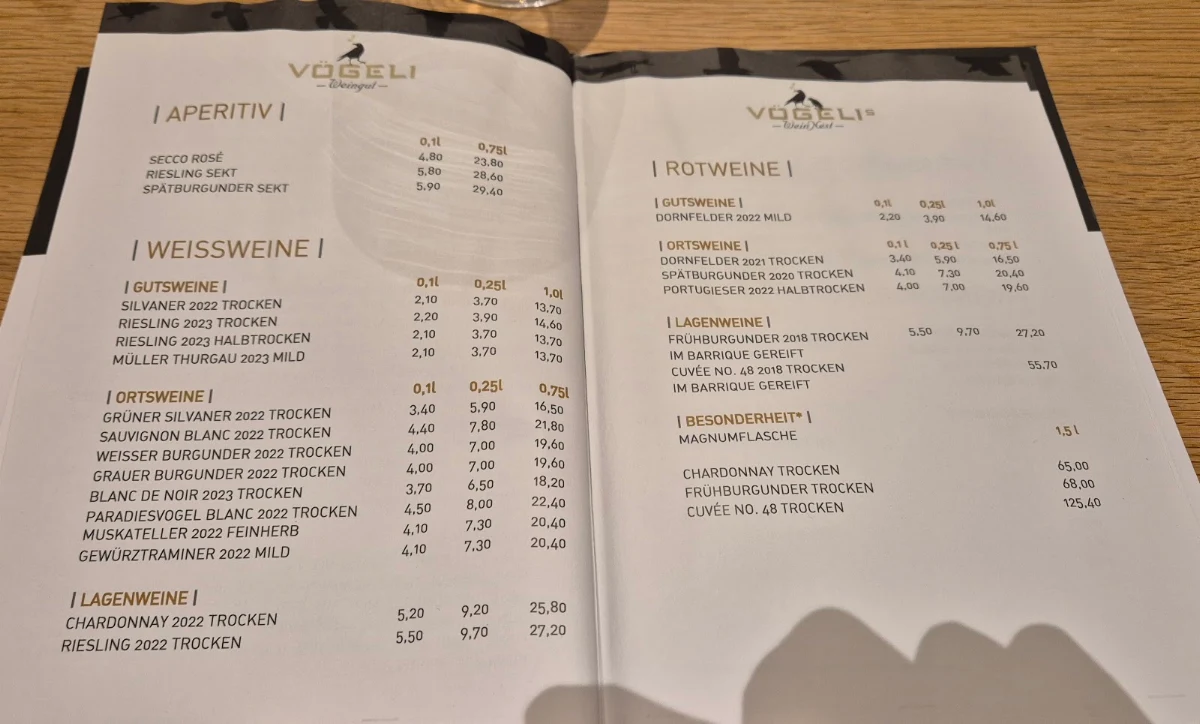 Speisekarte photo 3