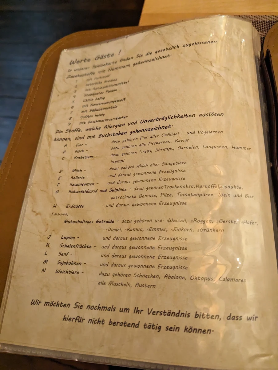 Speisekarte photo 8
