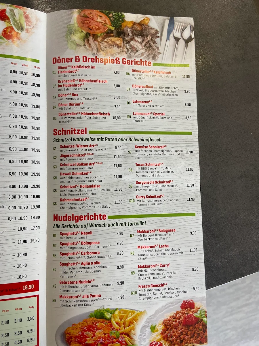 Speisekarte photo 3