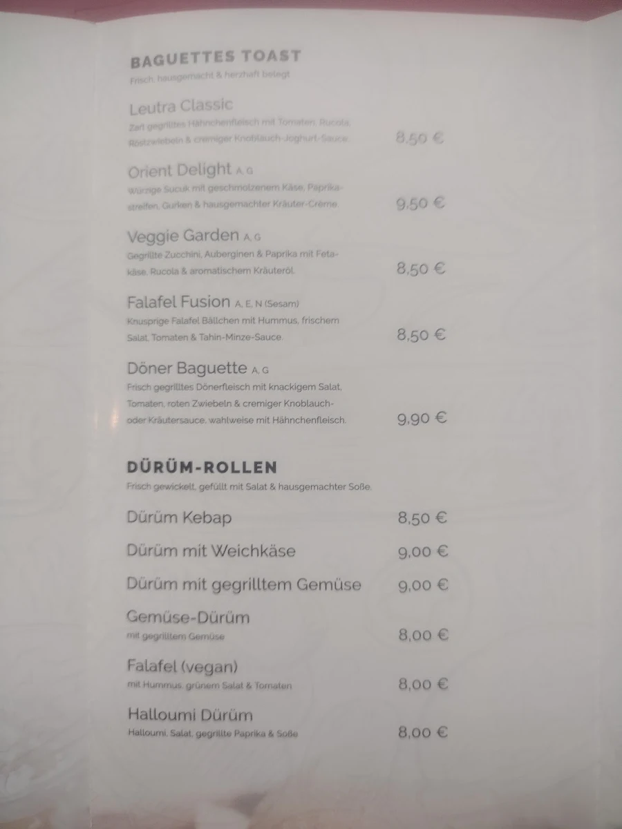 Speisekarte photo 3