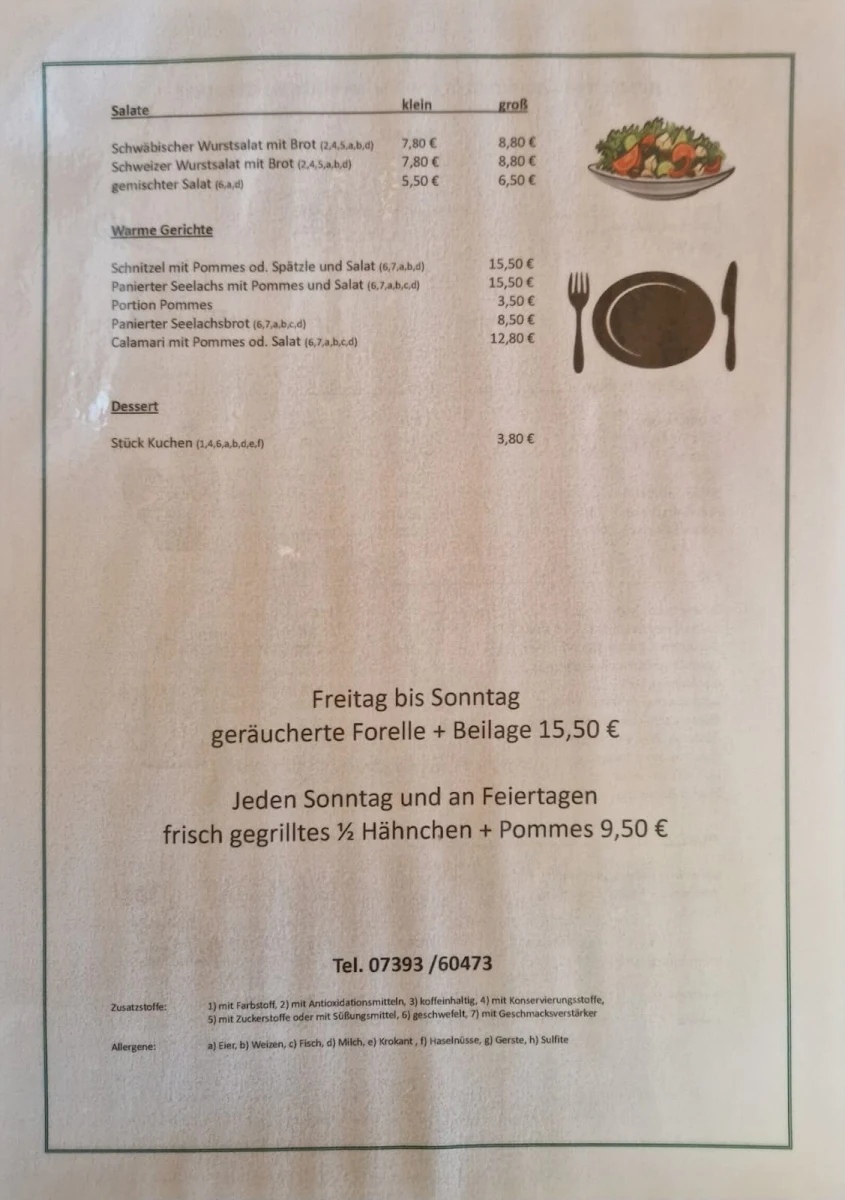Speisekarte photo 4