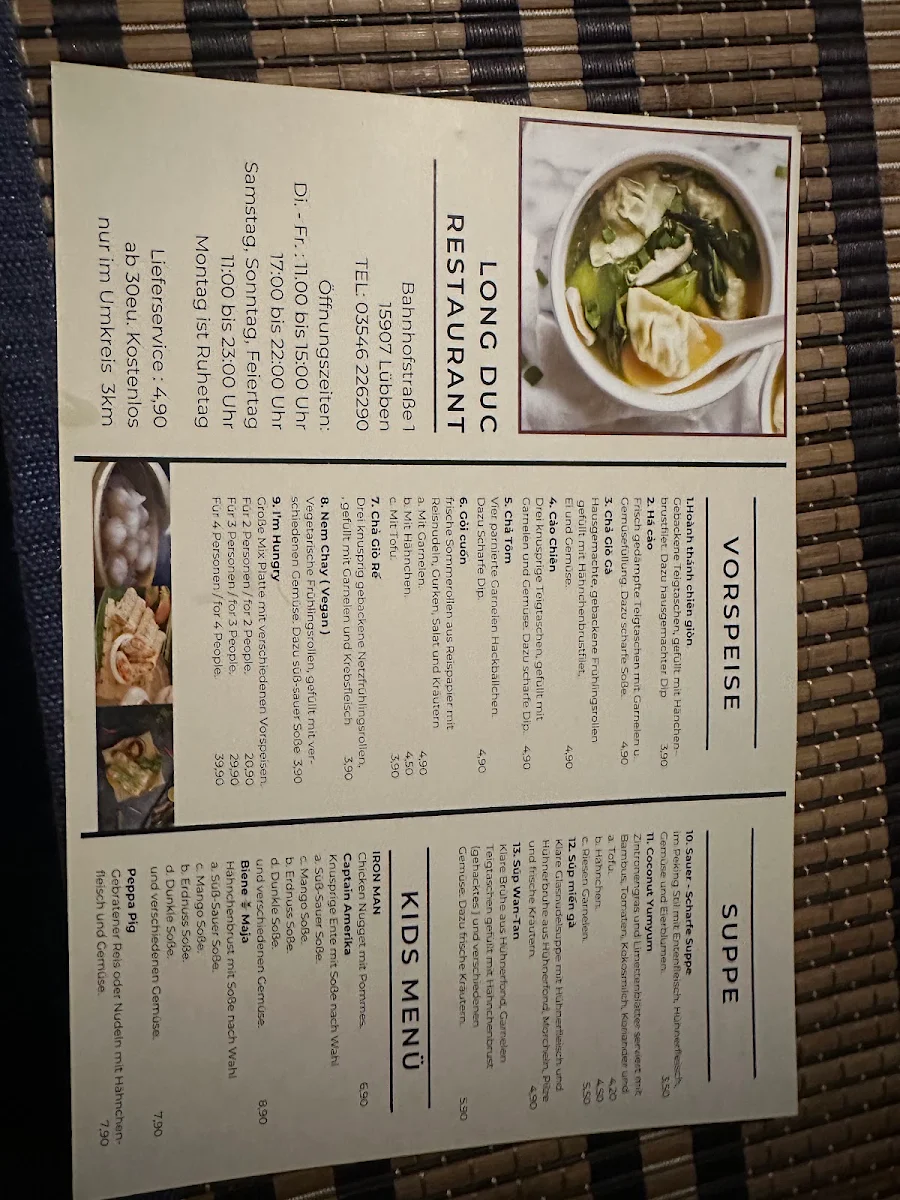 Speisekarte photo 3