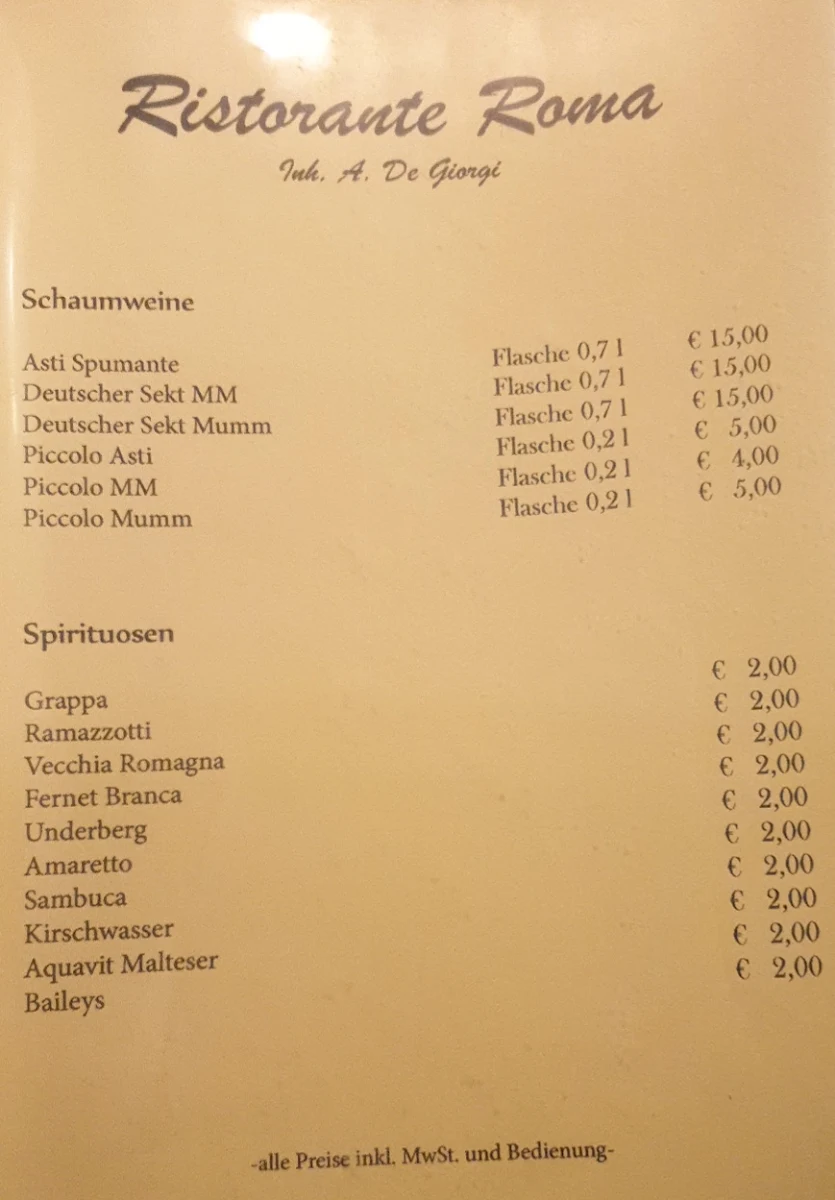 Speisekarte photo 2