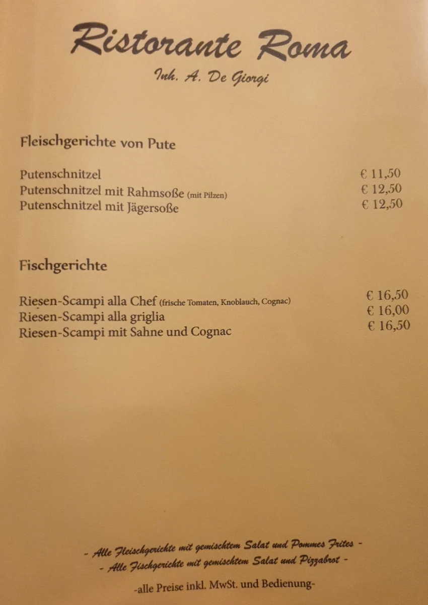 Speisekarte photo 4