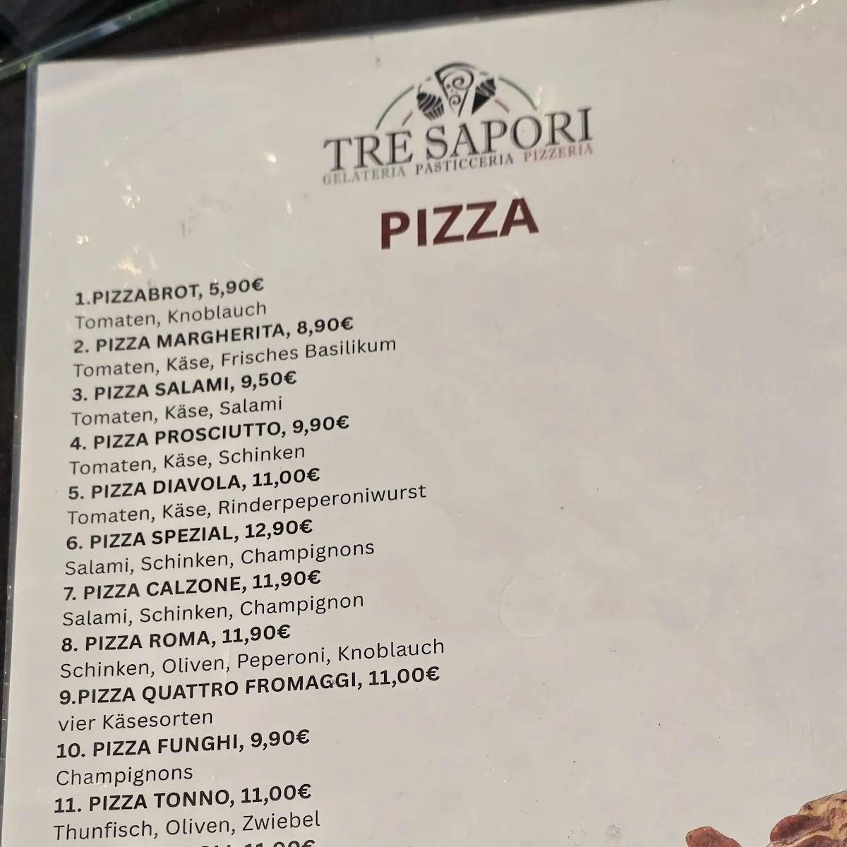 Speisekarte photo 1