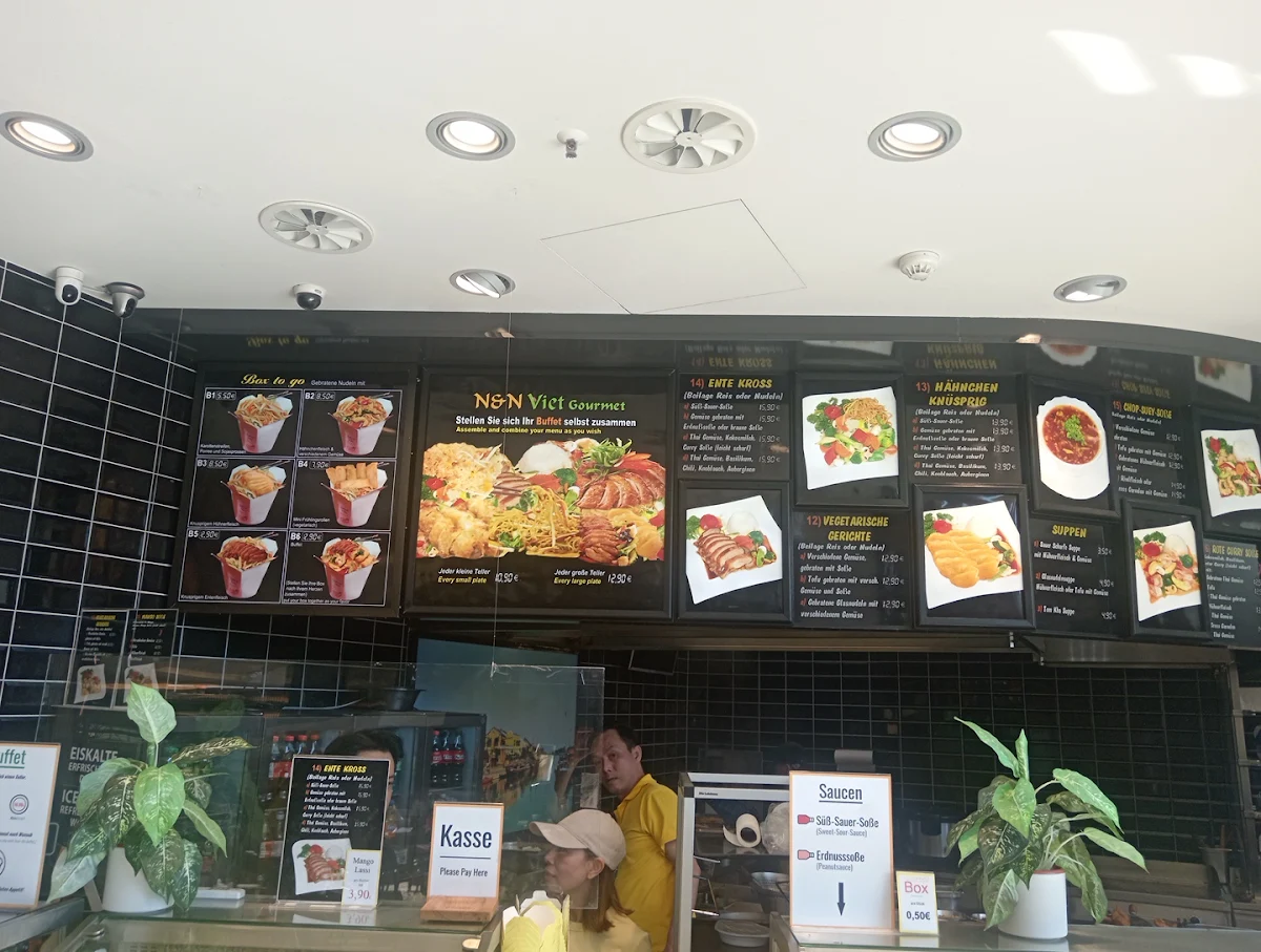 Speisekarte, N&N Viet Gourmet