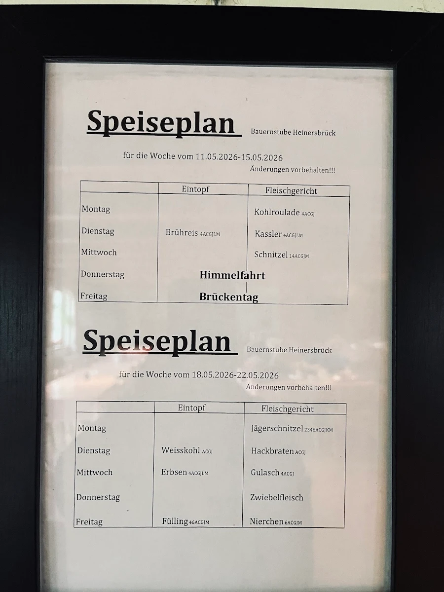 Speisekarte photo 1