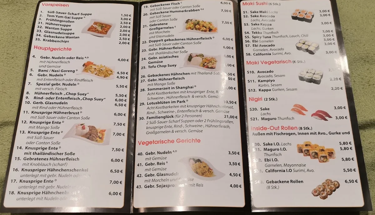 Speisekarte photo 3
