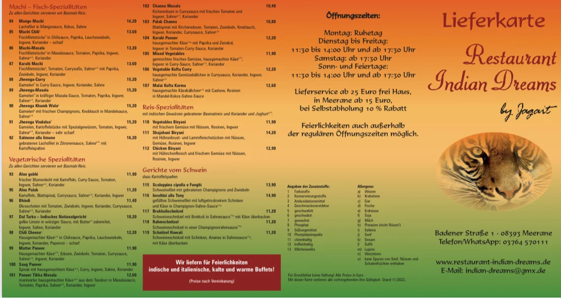 Speisekarte photo 10