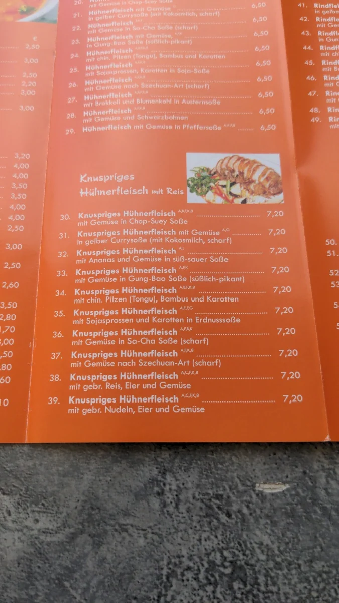 Speisekarte photo 6