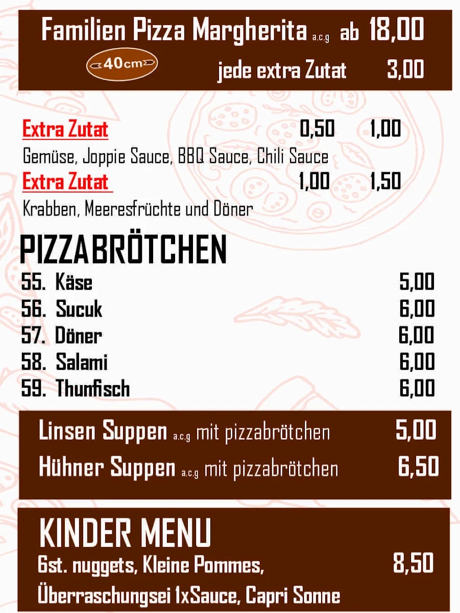 Speisekarte photo 2