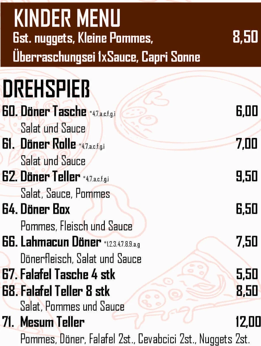 Speisekarte photo 8