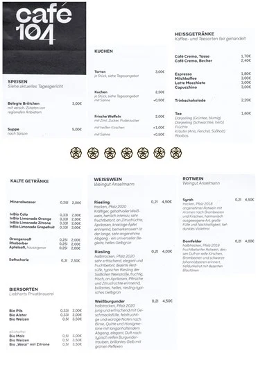 Speisekarte photo 2
