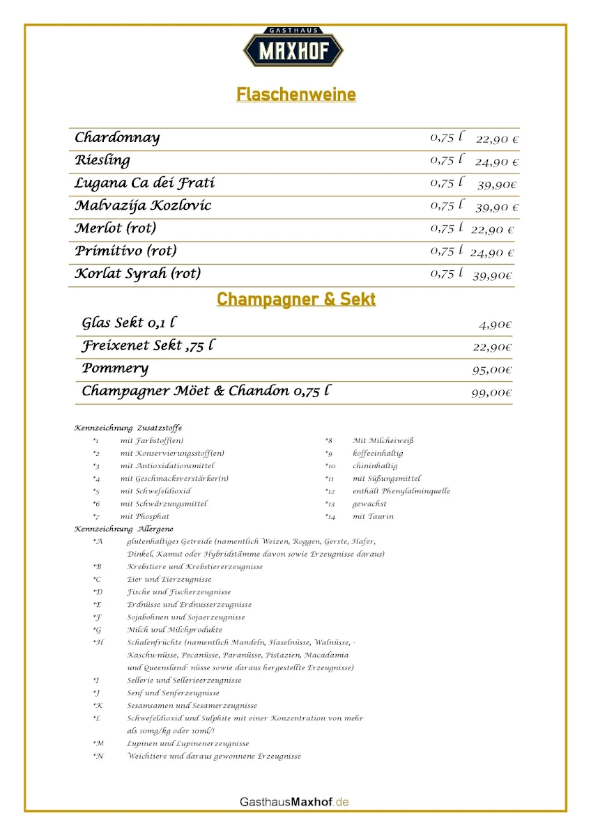 Speisekarte photo 3