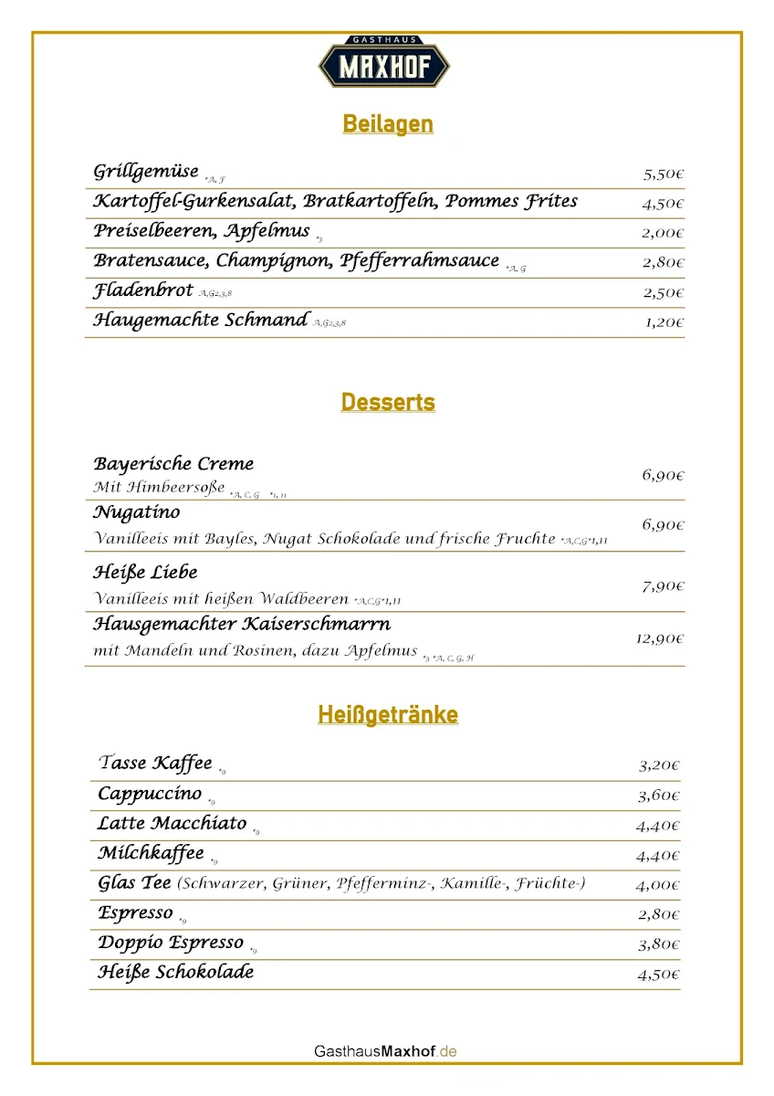 Speisekarte photo 7