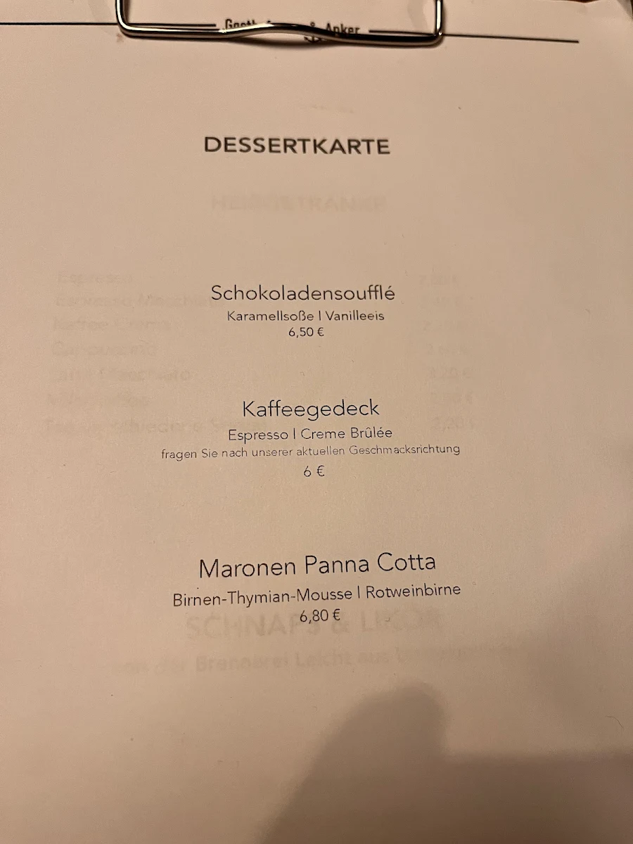 Speisekarte photo 3