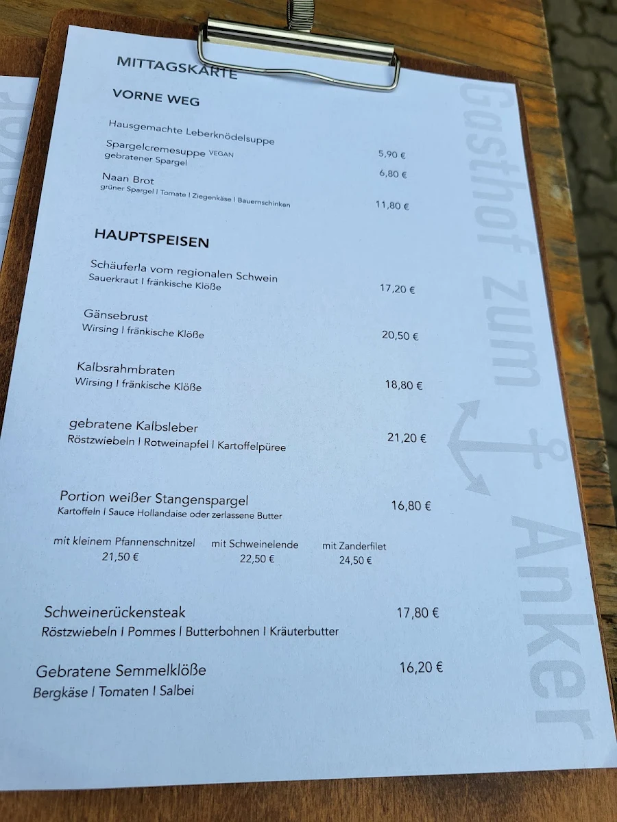 Speisekarte photo 4