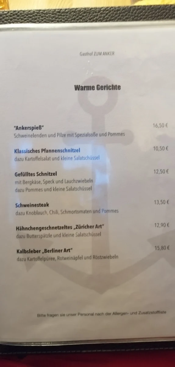 Speisekarte photo 7