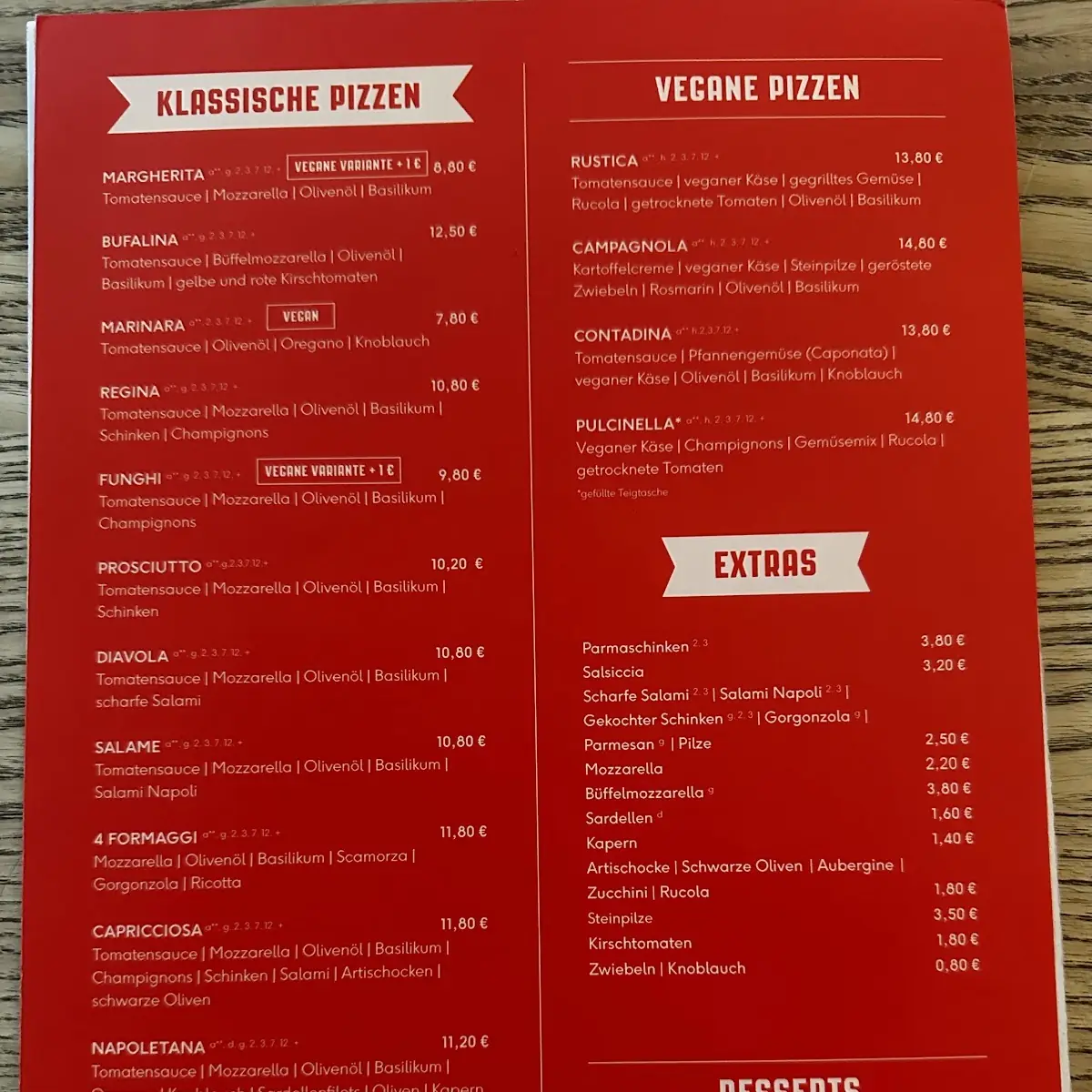Speisekarte photo 3
