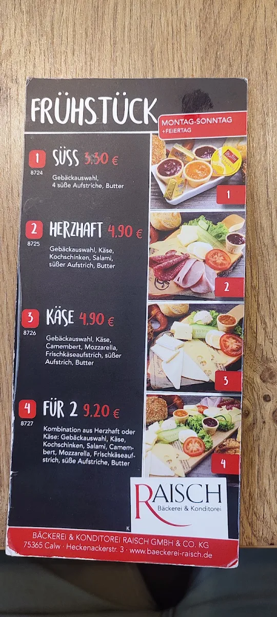 Speisekarte photo 2
