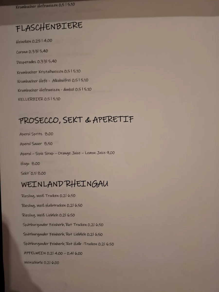 Speisekarte photo 3