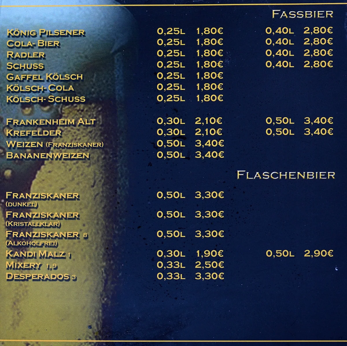 Speisekarte photo 2