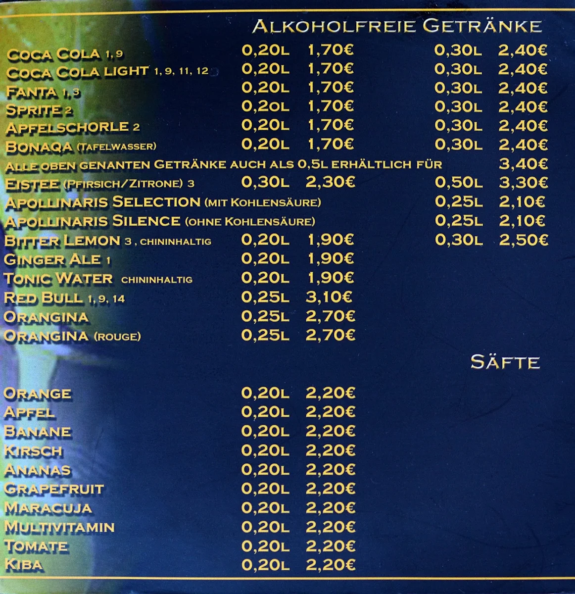 Speisekarte photo 4