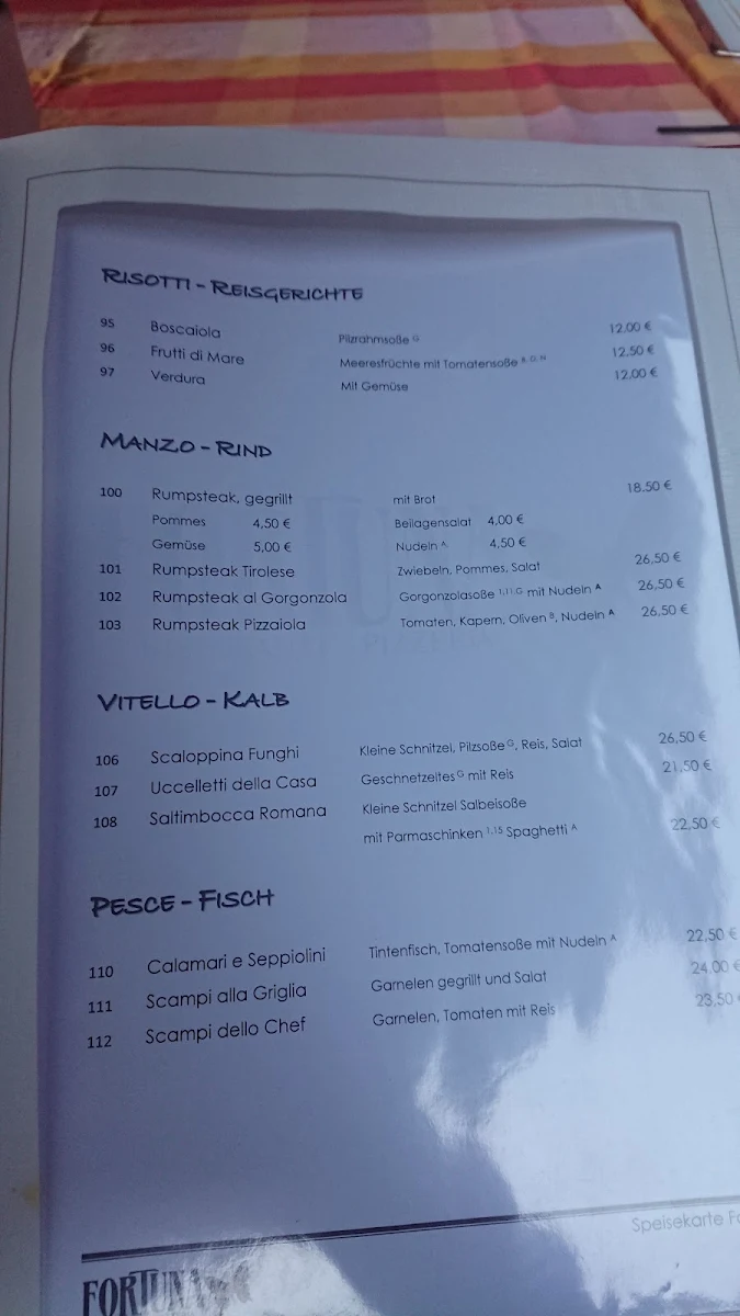 Speisekarte photo 6