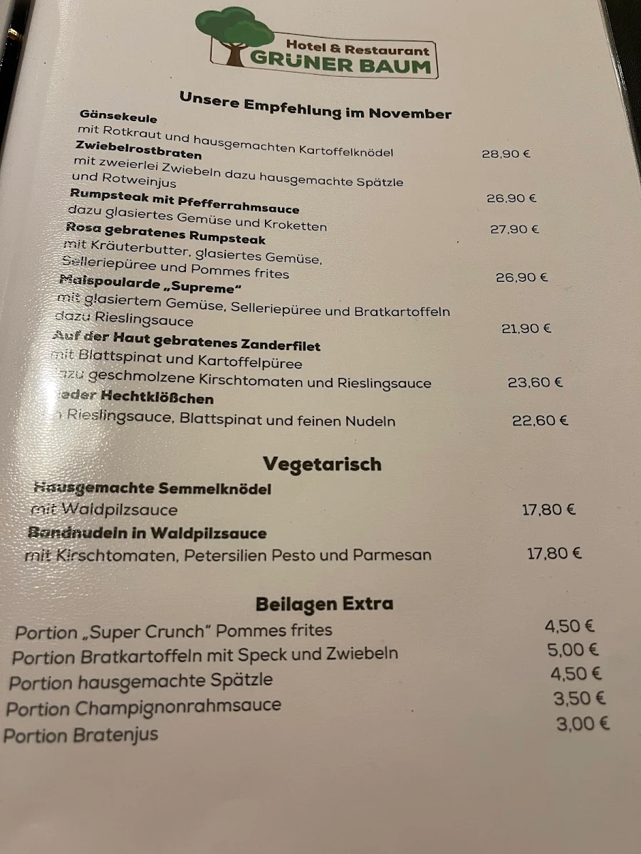 Speisekarte photo 2
